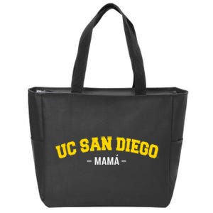 Uc San Diego Mom Spanish Zip Tote Bag