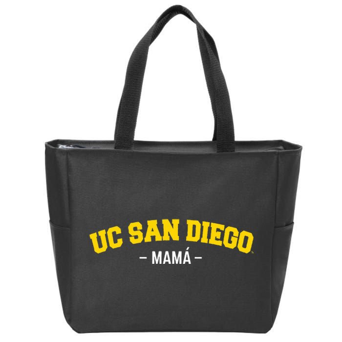 Uc San Diego Mom Spanish Zip Tote Bag