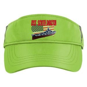 Uss South Dakota Bbgift57 Ww2 War Veteran Battleship Dad Boy Gift Adult Drive Performance Visor