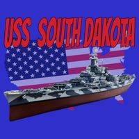 Uss South Dakota Bbgift57 Ww2 War Veteran Battleship Dad Boy Gift Baby Bodysuit