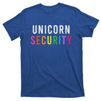 Unicorn Security Dad Brother Halloween Costume Funny Gift T-Shirt