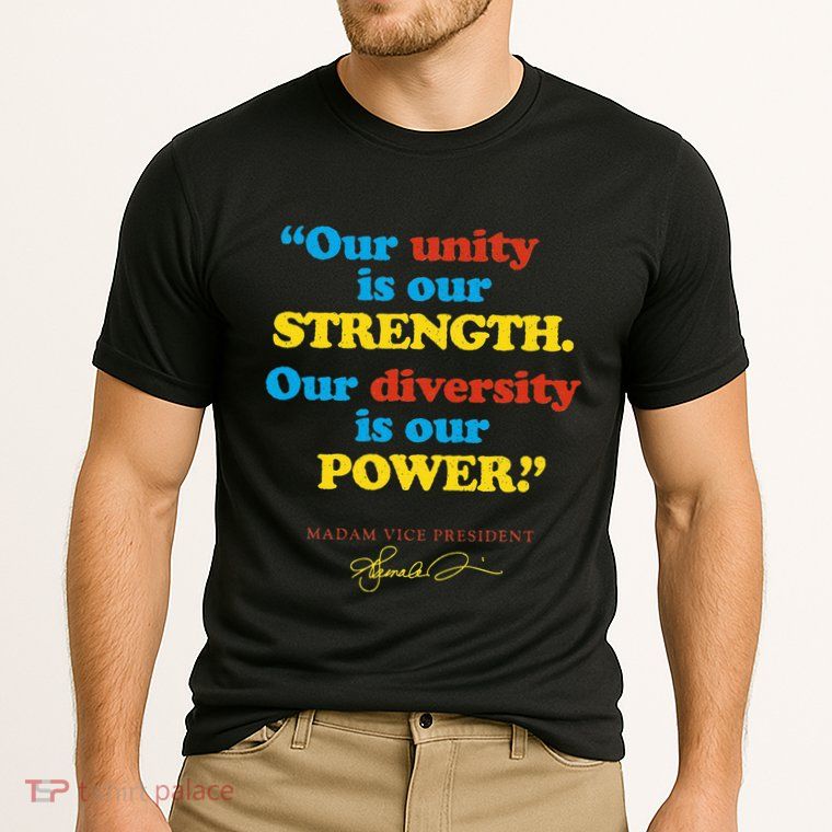 Unity Strength Diversity Power Quote For Social Justice Performance Shirt