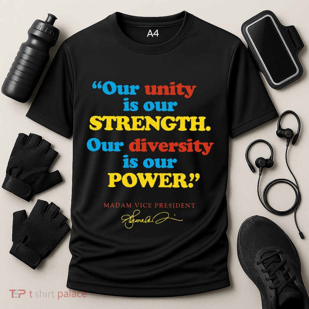 Unity Strength Diversity Power Quote For Social Justice Performance Shirt