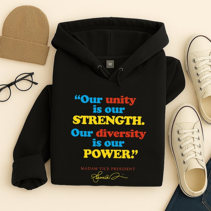 Unity Strength Diversity Power Quote For Social Justice Hoodie