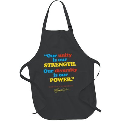 Unity Strength Diversity Power Quote For Social Justice Apron