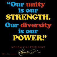 Unity Strength Diversity Power Quote For Social Justice 7-Panel Snapback Hat