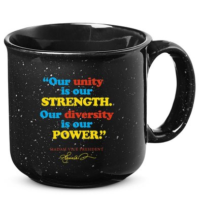 Unity Strength Diversity Power Quote For Social Justice 15oz Campfire Ceramic Mug