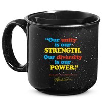 Unity Strength Diversity Power Quote For Social Justice 15oz Campfire Ceramic Mug