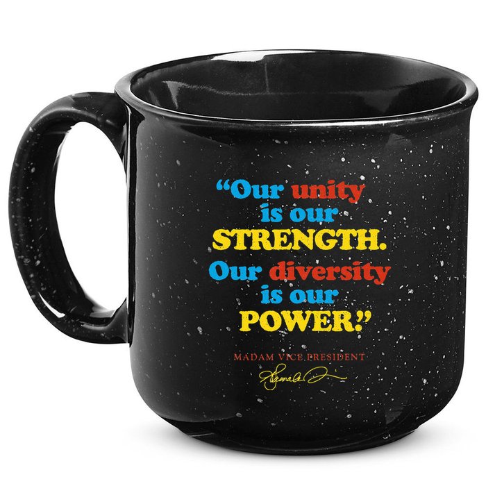 Unity Strength Diversity Power Quote For Social Justice 15oz Campfire Ceramic Mug