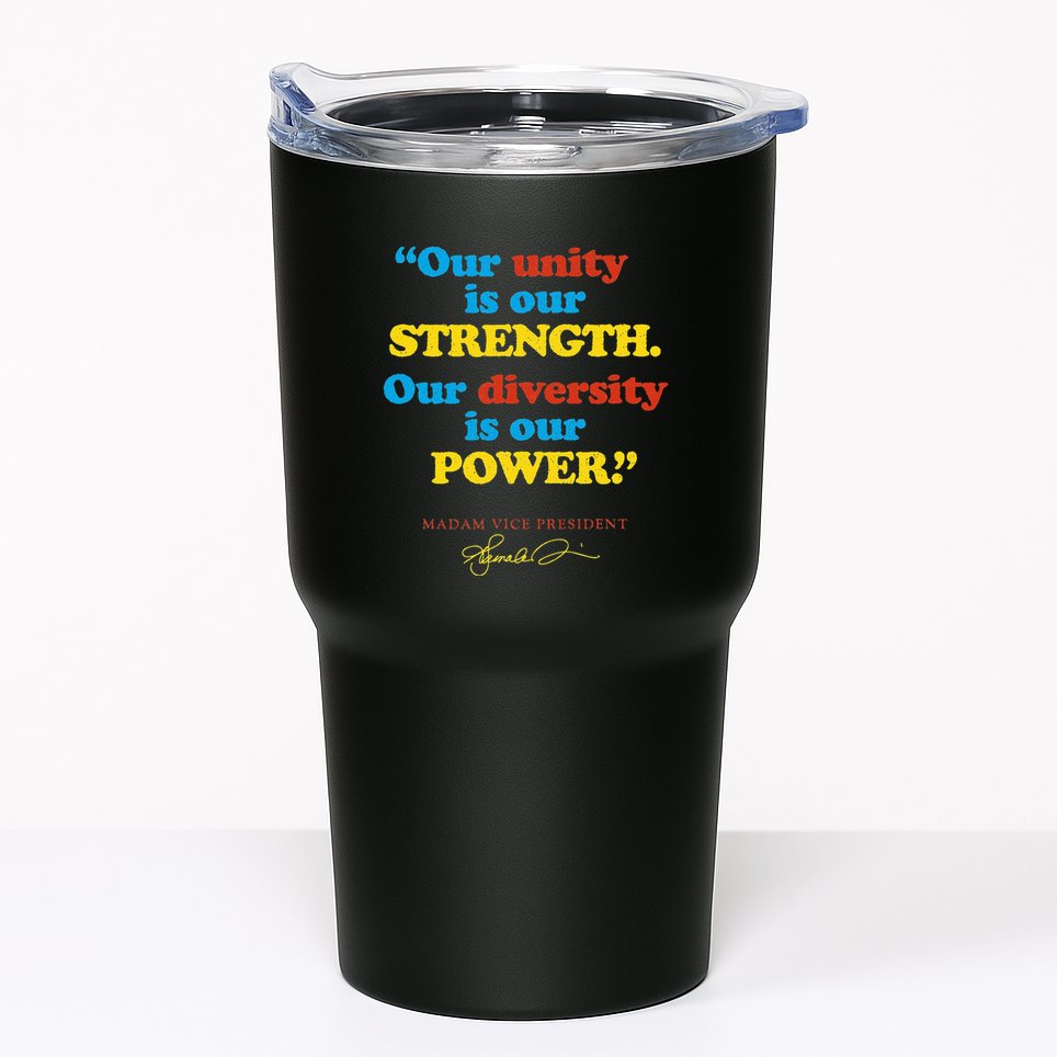 Unity Strength Diversity Power Quote For Social Justice Tumbler