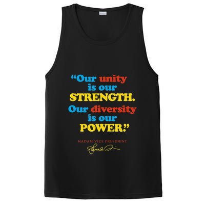 Unity Strength Diversity Power Quote For Social Justice PosiCharge Competitor Tank