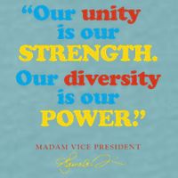 Unity Strength Diversity Power Quote For Social Justice Sueded Cloud Jersey T-Shirt