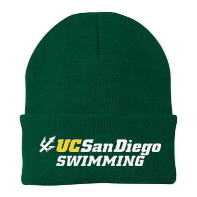 Uc San Diego Swimming Knit Cap Winter Beanie