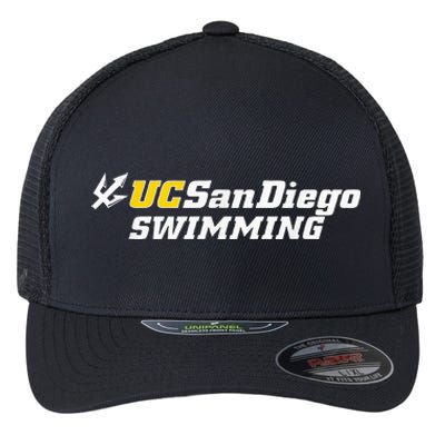 Uc San Diego Swimming Flexfit Unipanel Trucker Cap