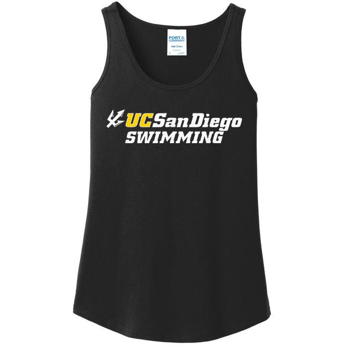 Uc San Diego Swimming Ladies Essential Tank