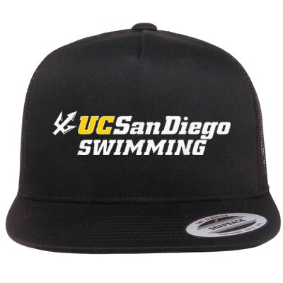 Uc San Diego Swimming Flat Bill Trucker Hat