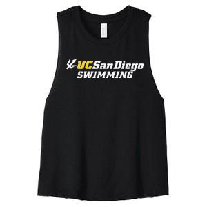 Uc San Diego Swimming Women's Racerback Cropped Tank