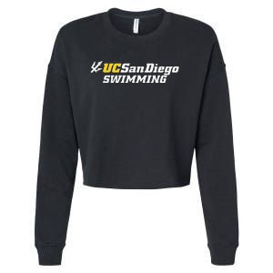 Uc San Diego Swimming Cropped Pullover Crew