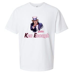 Uncle Sam Enough I Am Enough Funny Im Ken I Am Ken Kenenoug Sueded Cloud Jersey T-Shirt