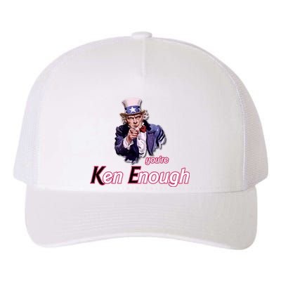 Uncle Sam Enough I Am Enough Funny Im Ken I Am Ken Kenenoug Yupoong Adult 5-Panel Trucker Hat