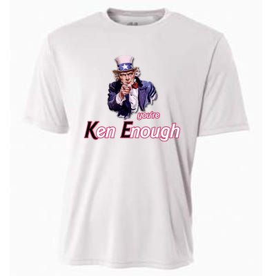 Uncle Sam Enough I Am Enough Funny Im Ken I Am Ken Kenenoug Cooling Performance Crew T-Shirt