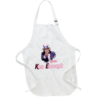 Uncle Sam Enough I Am Enough Funny Im Ken I Am Ken Kenenoug Apron