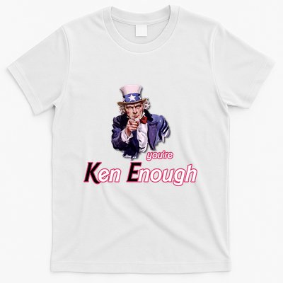 Uncle Sam Enough I Am Enough Funny Im Ken I Am Ken Kenenoug T-Shirt