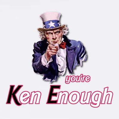 Uncle Sam Enough I Am Enough Funny Im Ken I Am Ken Kenenoug T-Shirt