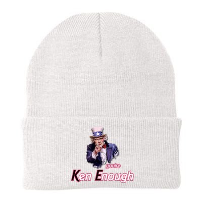 Uncle Sam Enough I Am Enough Funny Im Ken I Am Ken Kenenoug Knit Cap Winter Beanie