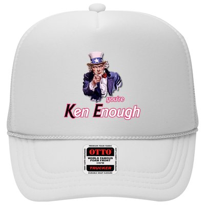 Uncle Sam Enough I Am Enough Funny Im Ken I Am Ken Kenenoug Trucker Hat