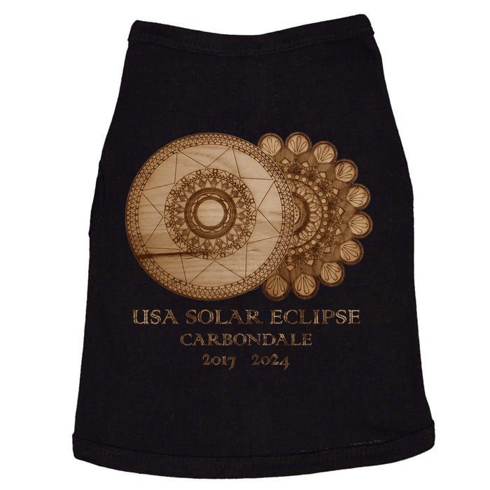 Usa Solar Eclipse Carbondale 2017 2024 Unique Gift Doggie Tank