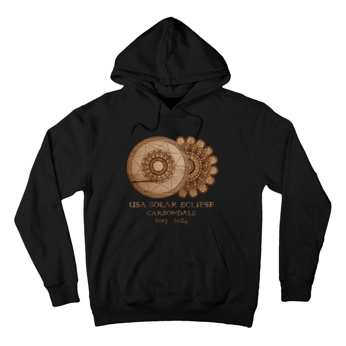 Usa Solar Eclipse Carbondale 2017 2024 Unique Gift Hoodie