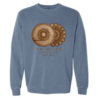 Usa Solar Eclipse Carbondale 2017 2024 Unique Gift Garment-Dyed Sweatshirt