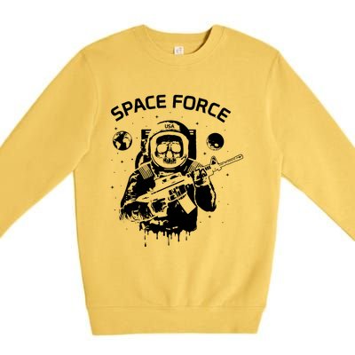 Us Space Force Premium Crewneck Sweatshirt