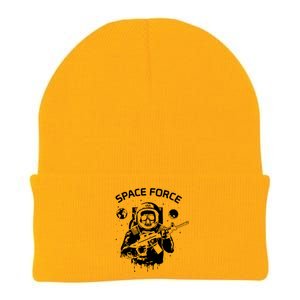 Us Space Force Knit Cap Winter Beanie