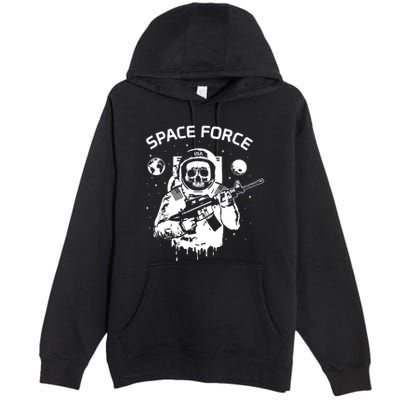 Us Space Force Premium Pullover Hoodie