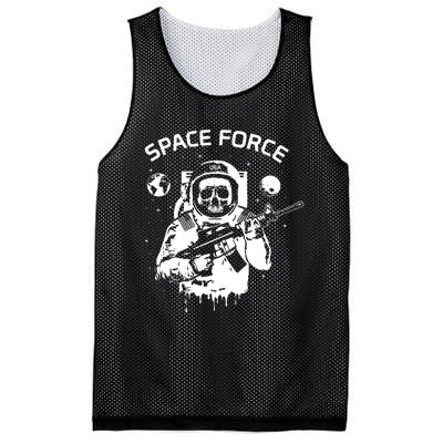 Us Space Force Mesh Reversible Basketball Jersey Tank