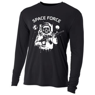 Us Space Force Cooling Performance Long Sleeve Crew