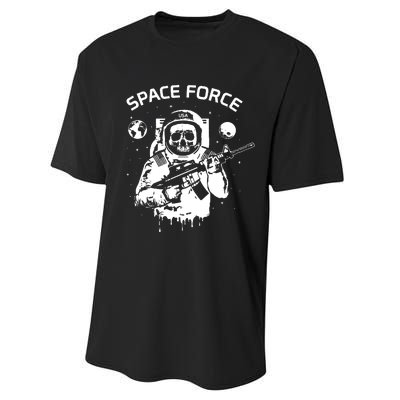 Us Space Force Performance Sprint T-Shirt