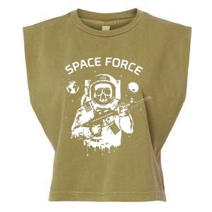 Us Space Force Garment-Dyed Women's Muscle Tee