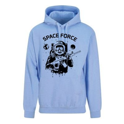 Us Space Force Unisex Surf Hoodie