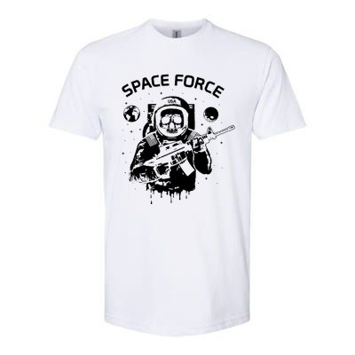 Us Space Force Softstyle CVC T-Shirt