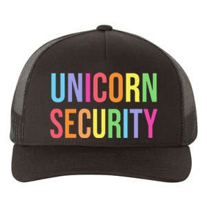 Unicorn Security Funny Birthday Girl Gifts Dad Mom Daughter Yupoong Adult 5-Panel Trucker Hat