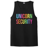 Unicorn Security Funny Birthday Girl Gifts Dad Mom Daughter PosiCharge Competitor Tank