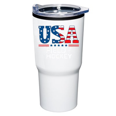 United States Flag Field Hockey Usa Team Sport Field Hockey Tumbler