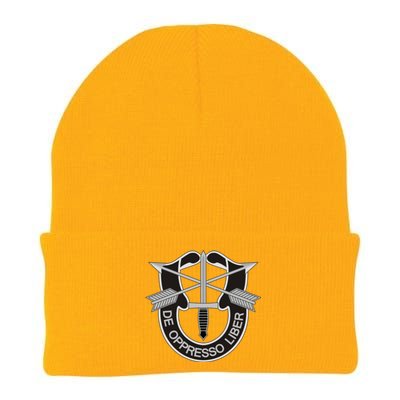 Us Special Forces Meaningful Gift De Oppresso Liber Cool Gift Knit Cap Winter Beanie