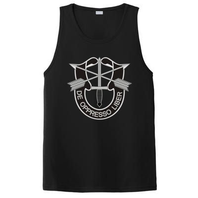 Us Special Forces Meaningful Gift De Oppresso Liber Cool Gift PosiCharge Competitor Tank