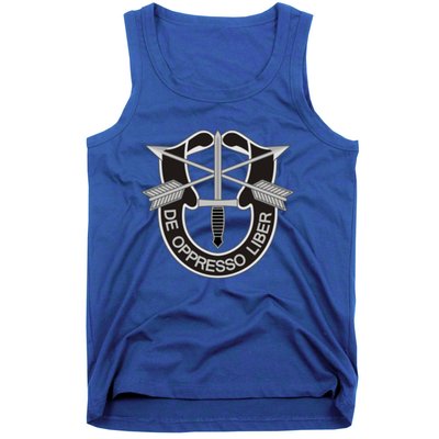 Us Special Forces Meaningful Gift De Oppresso Liber Cool Gift Tank Top