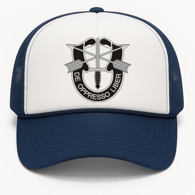 Us Special Forces Meaningful Gift De Oppresso Liber Cool Gift Trucker Hat