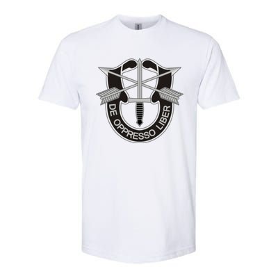 Us Special Forces Meaningful Gift De Oppresso Liber Cool Gift Softstyle CVC T-Shirt